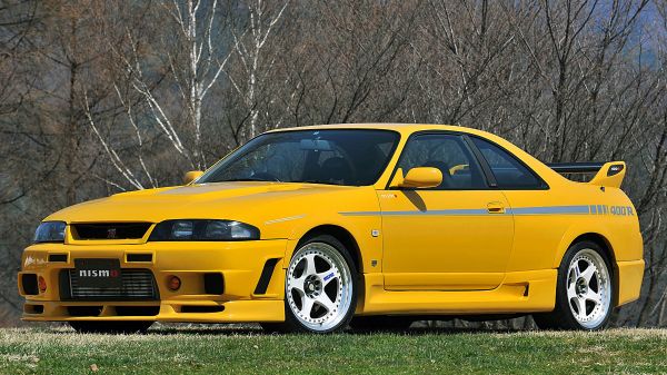 Nissan Skyline GT R R33,Nismo,mobil,JDM,kendaraan,mobil kuning