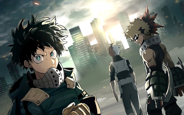 Boku geen Hero Academia,Midoriya Izuku,Bakug Katsuki,Todoroki Sh to