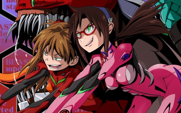 illustration, Anime, Filles anime, Neon Genesis Evangelion, Asuka Langley Soryu, dessin animé