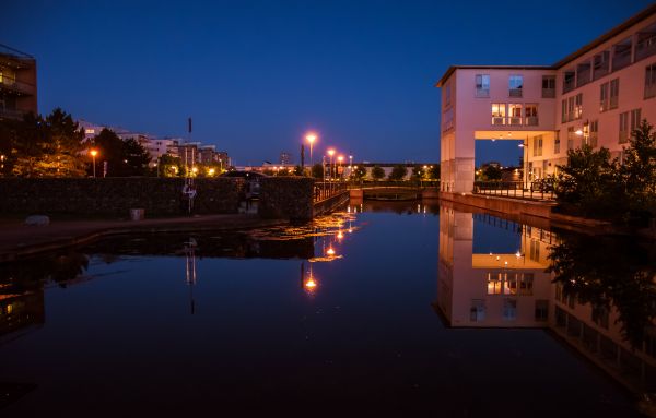 gün batımı,Şehir,Şehir manzarası,gece,mimari,Su