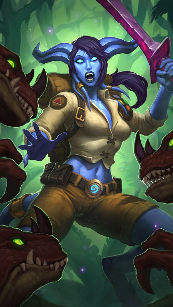 1080x1920 px,Hearthstone ungoro,Hearthstone Heroes of Warcraft