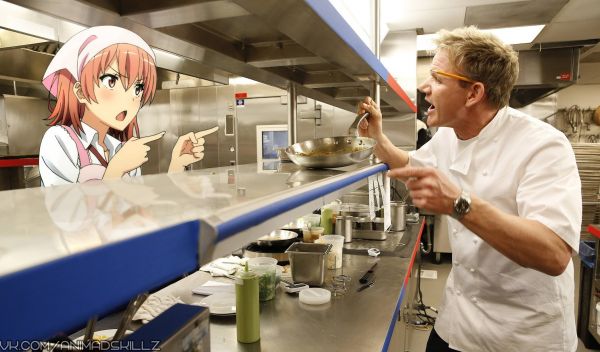 Yahari Cevheri Seishun Aşk Komedisi ve Machigatteiru,Yuigahama Yui,2113x1240 px,Gordon Ramsay,salak