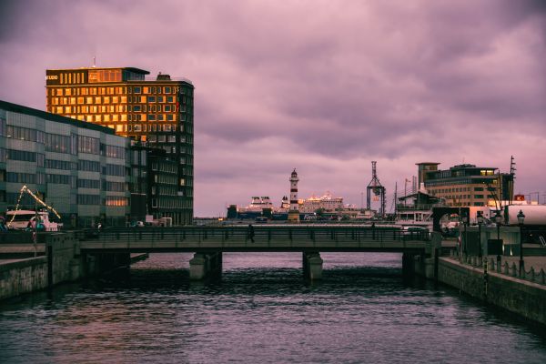 Sonnenlicht, Sonnenuntergang, Stadt, Straße, Stadtbild, die Architektur