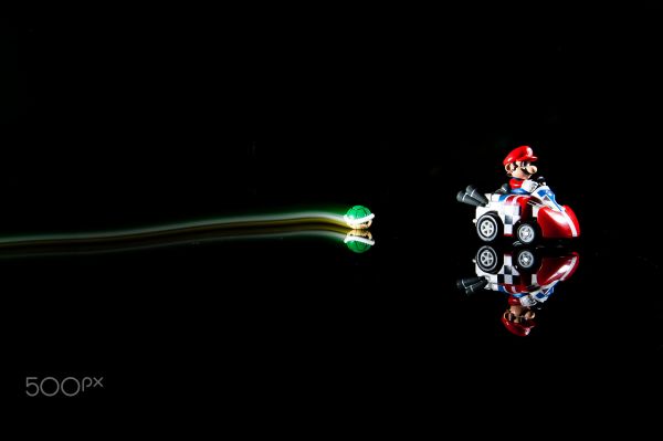 Super Mario,Super Mario Kart,500px,mørk,legetøj