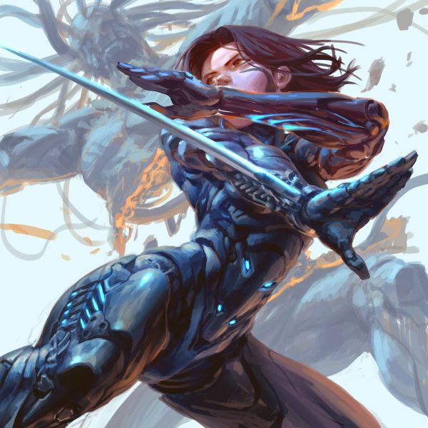 Alita,Anjo da batalha Alita,mulheres,Cyborg,obra de arte,Cyberpunk