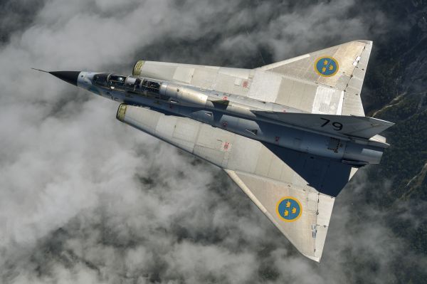 Swedish Air Force,4000x2666 px,military,Saab 35 Draken