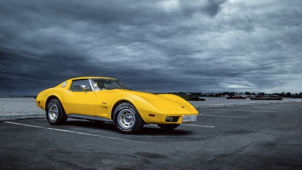 yellow cars,car,Corvette,Chevrolet Corvette,Chevrolet Corvette C3