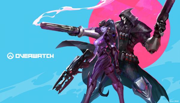 Blizzard Entertainment,Overwatch,Widowmaker Overwatch,1920x1104 px,Reaper Overwatch,Widowmaker