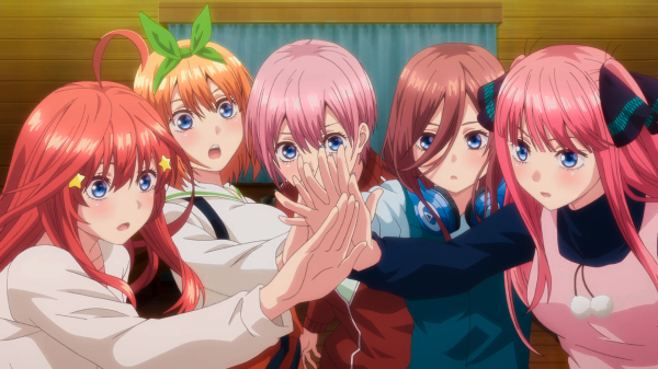 5 toubun no Hanayome,Nakano Yotsuba,Nakano Nino,Nakano Miku,Nakano Ichika,Nakano Itsuki