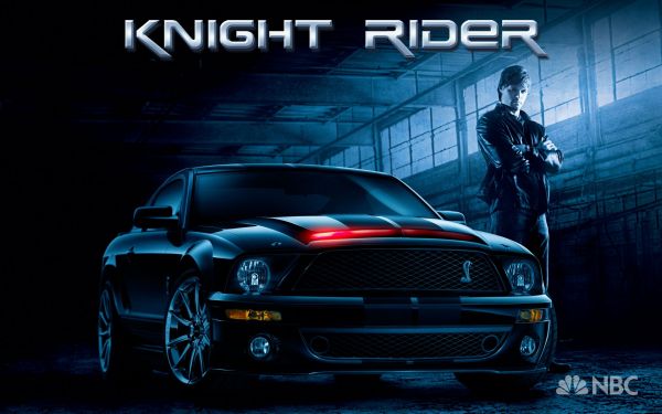 auto, voertuig, sportwagen, doorwaadbare plaats, Knight Rider, Ford Mustang