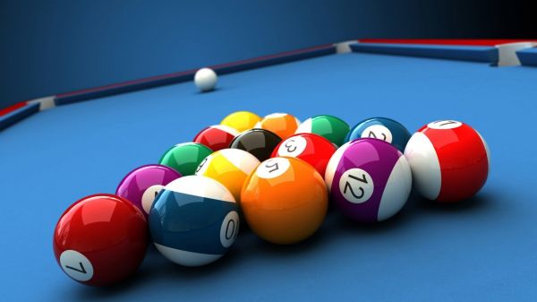 1920x1080 px,ball,billiard baller,CGI,nærbilde,fargerik