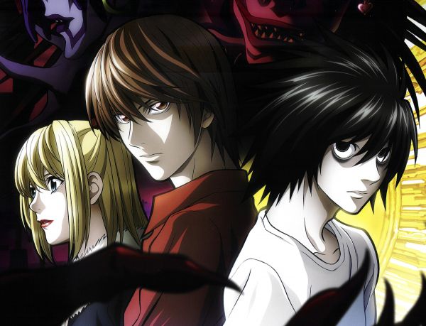 Σημείωμα θανάτου, Yagami Light, Kira, μεγάλο, lawliet, αμανέ Misa