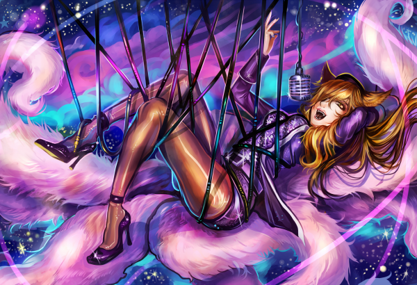 mujer,Liga de Leyendas,Ahri