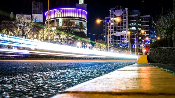 Japonsko,Tokio,lightpaint