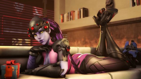 1920x1080 пиксела,Overwatch Anniversary,Widowmaker Overwatch