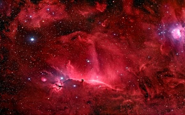 ruang,bintang,nebula,suasana,alam semesta,Horsehead Nebula