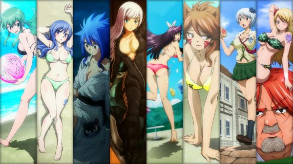 Millianna,McGarden Levy,Coda di fata,Hisui E Fiore,Lockser Juvia,Mirajane Strauss