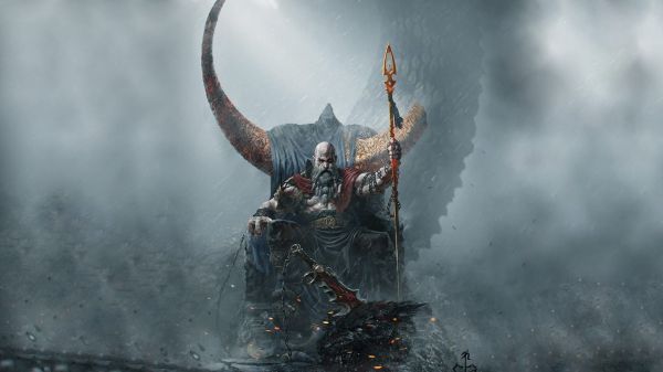 savaş tanrısı, God of War Ragnar k, Santa Monica Studio, Playstation 5, Odin, taht