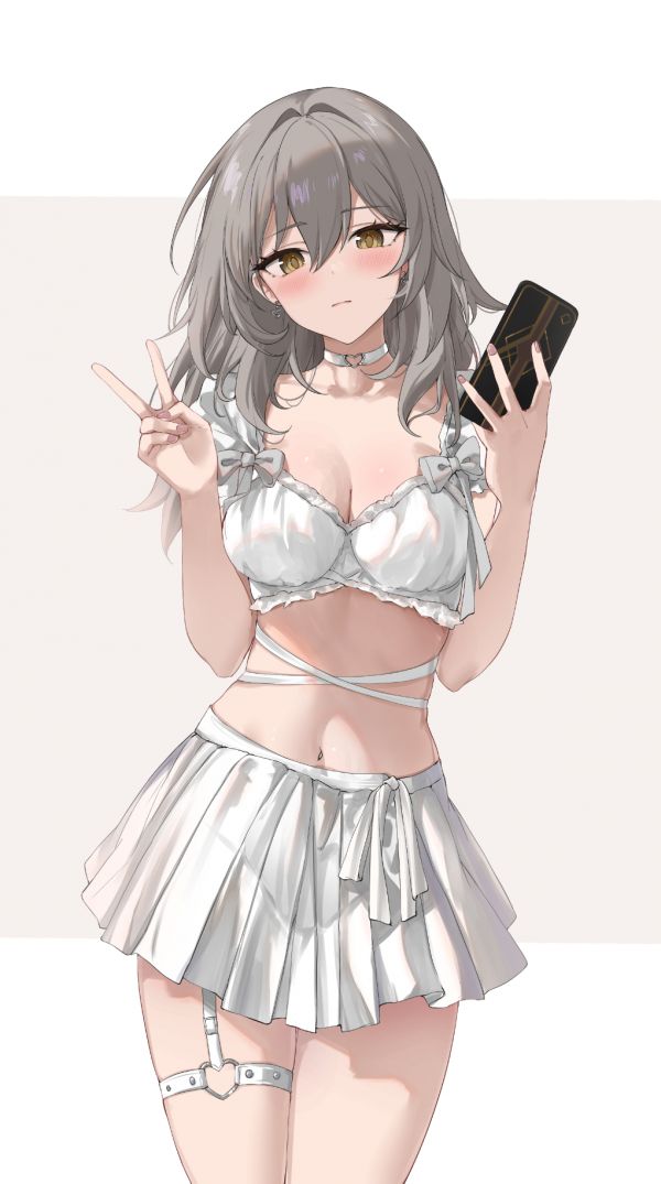 Honkai Star Rail,ouvrages d'art,Anime,Filles anime,cheveux gris,Stelle Honkai Star Rail