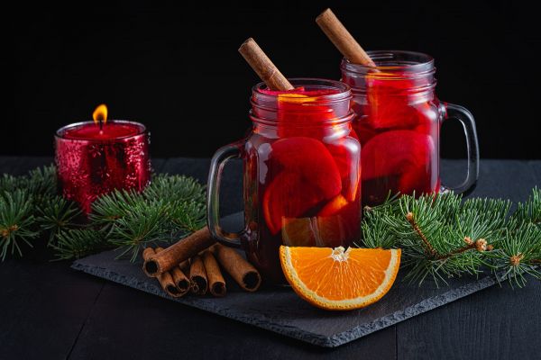 drink,cinnamon,candles,still life