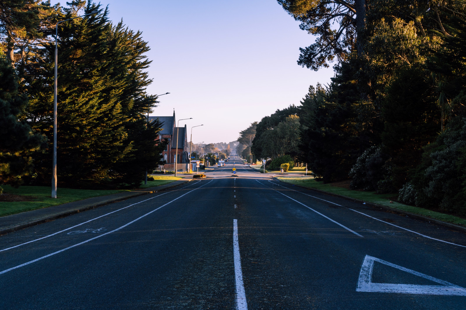 primavera, Nuova Zelanda, Invercargill, Alba