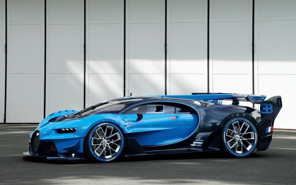 1920 x 1200 px,Voitures bleues,Bugatti Veyron,Bugatti Vision Gran Turismo,voiture,véhicule