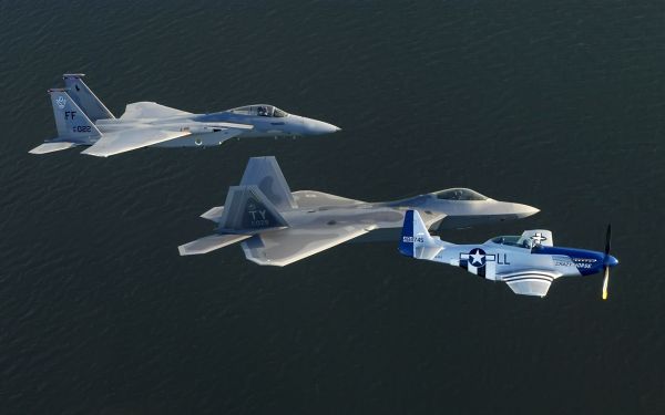 15 Strike Eagle,1920x1200 px,51 Mustang,fly,f,F22