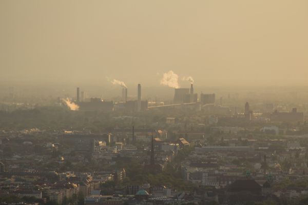 朝,シティ,都市景観,スカイライン,超高層ビル,イブニング