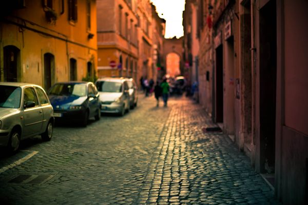 tomber,fenêtre,ville,rue,Italie,nuit