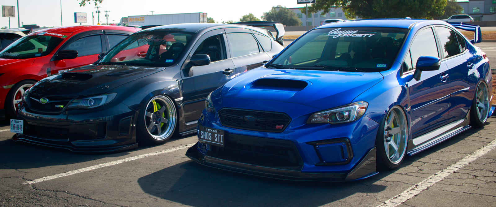 mobil, Subaru, Subaru Impreza WRX STi, slammed car