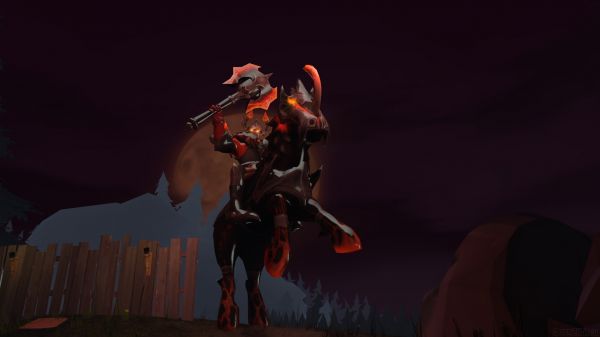 dota 2, Caballero del caos, ART, captura de pantalla, oscuridad