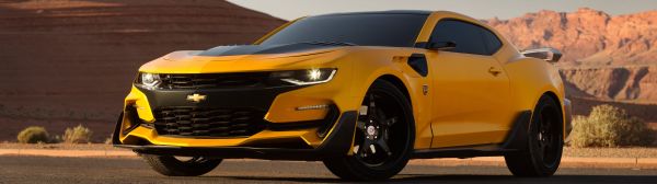 Chevrolet Camaro,Chevrolet Camaro čmelák,3840x1080 px,Čmelák,duální monitory,multiple display