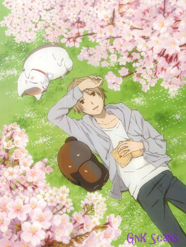 Illustration,Anime,Natsume Yuujinchou,Natsume Buch der Freunde,Frühling,Romantik