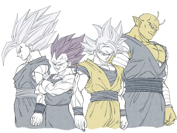 drak boll,drake boll Super,son Goku,vegeta,Gohan,Gohan Beast