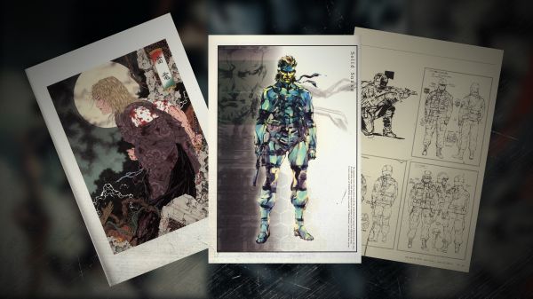 Metallivarustus,Metal Gear Solid 2,Solid Snake,Yoji Shinkawa,Videopelit