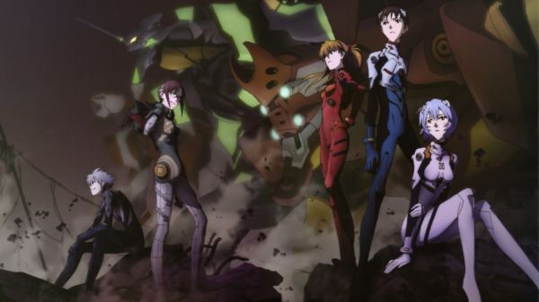 anime,Neon Genesis Evangelion,Asuka Langley Soryu,Ayanami Rei,Ikari Shinji,EVA Unit 01