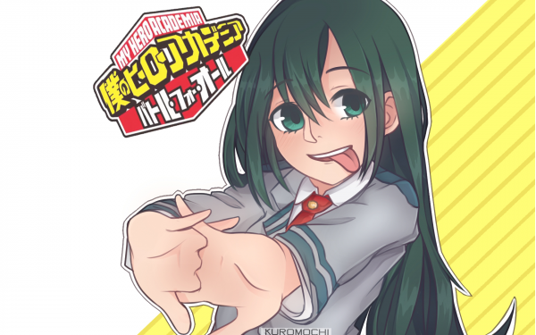 Filles anime,Boku no Hero Academia,Tsuyu Asui