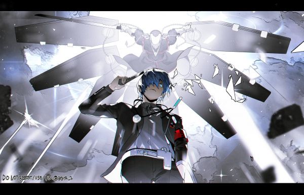 Anime con trai,Persona 3,Minato Arisato,Hàng loạt Persona,Góc thấp