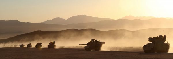 Bradley Fighting Vehicle,M1 ABRAMS,militaire,réservoir,Armée des États-Unis,4203x1440 px