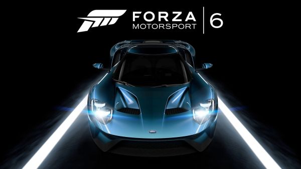 1920x1080 px,coche,Forza Motorsport 6,Ford GT,Fondo simple,videojuegos