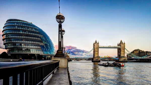 bybildet,England,London,London Bridge,1920x1080 px,Themsen