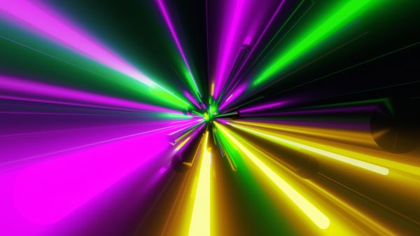 abstract,neon,glowing,lines,dark,3D Abstract