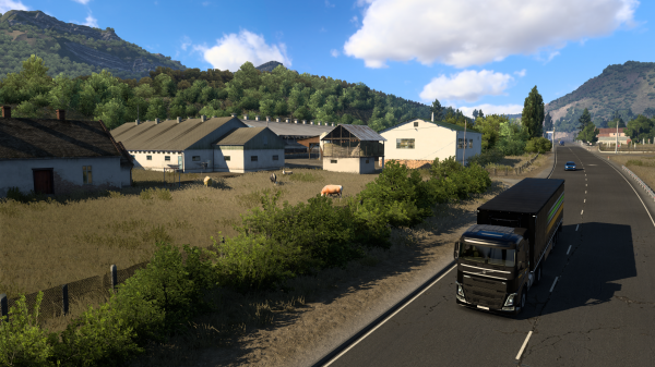 Euro lastbilssimulator 2,euro truck simulator,Volvo,Lastbil,Videospel,SCS Software