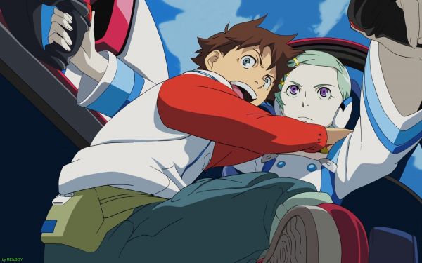 illustrasjon,anime,tegnefilm,Eureka Seven,Eureka karakter,Thurston Renton