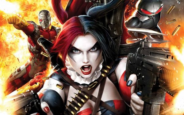 DC Comics, Harley Quinn, Suicide Squad, sarjakuvat, digitaalinen taide, anime