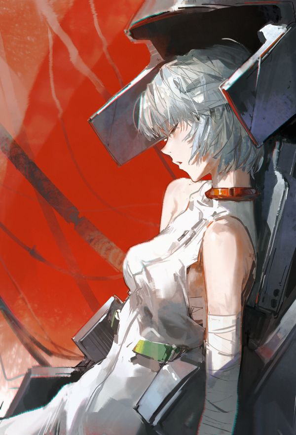 Dino Art,อะนิเมะ,สาวอะนิเมะ,Ayanami Rei,Neon Genesis Evangelion