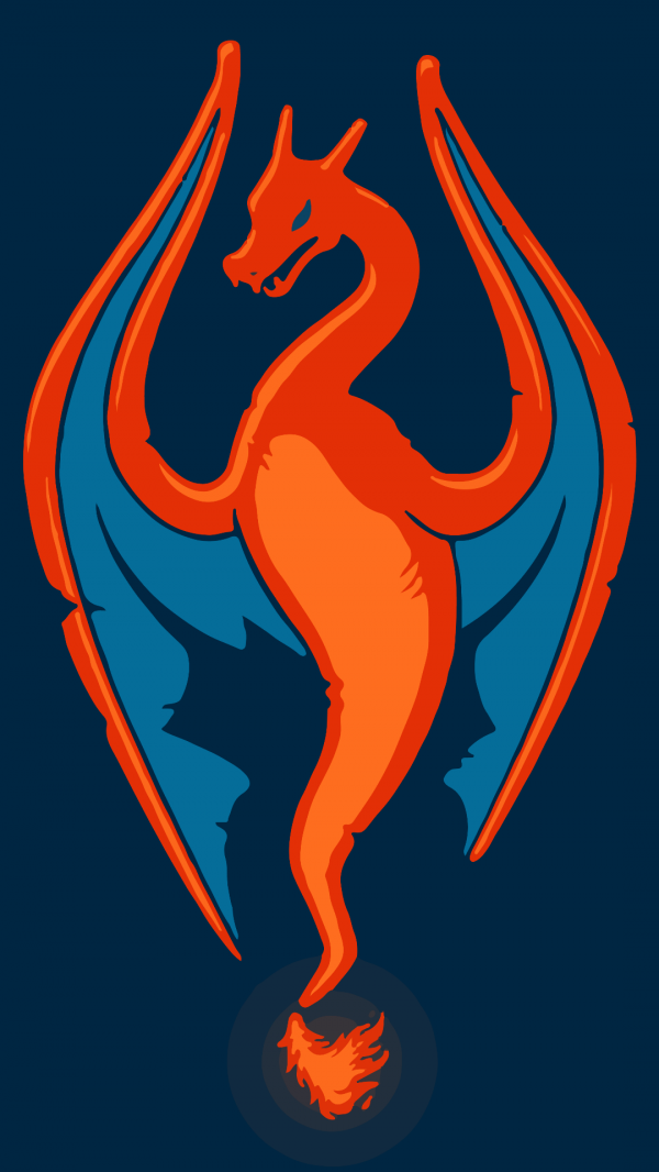 Покемон,Charizard,The Elder Scrolls V Skyrim