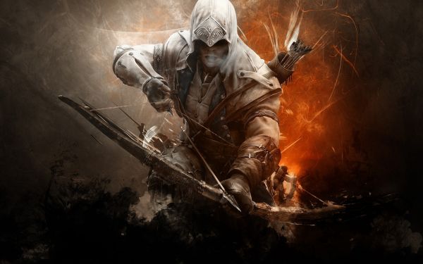 videojuegos,Assassin's Creed,Assassins Creed III,Connor Kenway,oscuridad,captura de pantalla