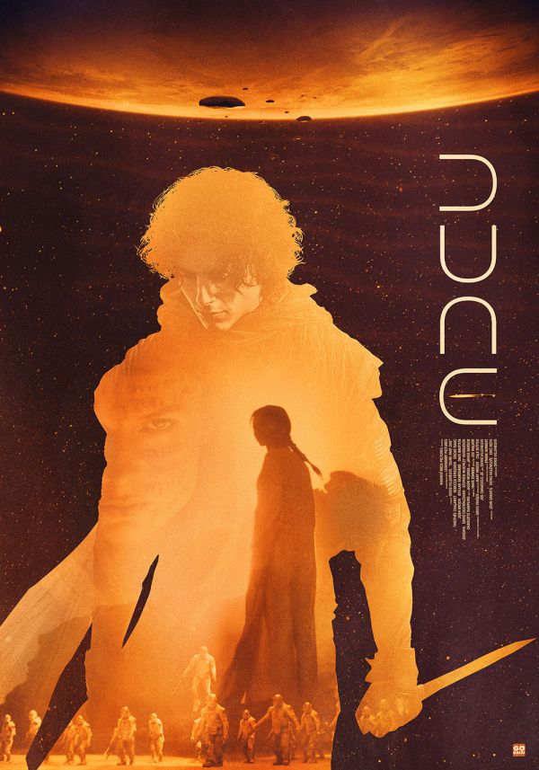 tipografie,Dune movie,poster de film,afișare portret,opera de arta