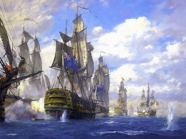 painting,ship,boat,sailing ship,vehicle,artwork